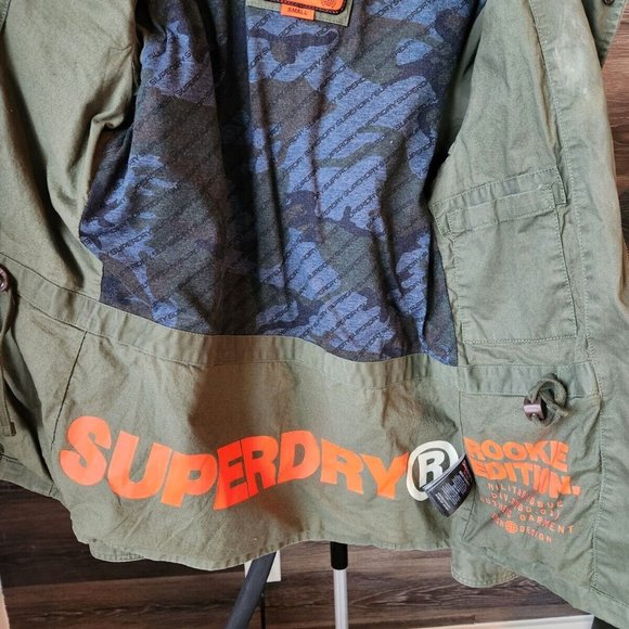 SuperDry Jacket Military Issue Rookie Edition Size Small British Design - Picture 6 of 11